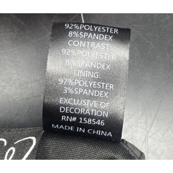 Windsor Womens Black Sheer Sleeve Beaded Corset Top Sz M NEW Goth Whimsigoth - Picture 5 of 9